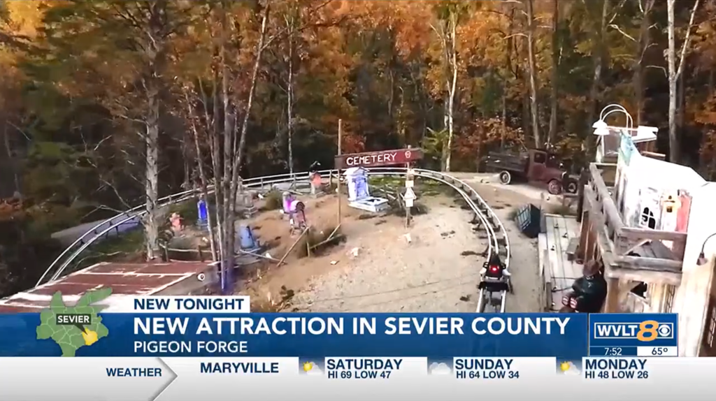 New mountain attraction open in Pigeon Forge - covered by WVLT News 8